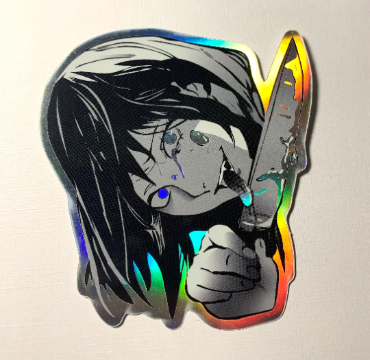 Holographic Naifu Satsujin Sticker